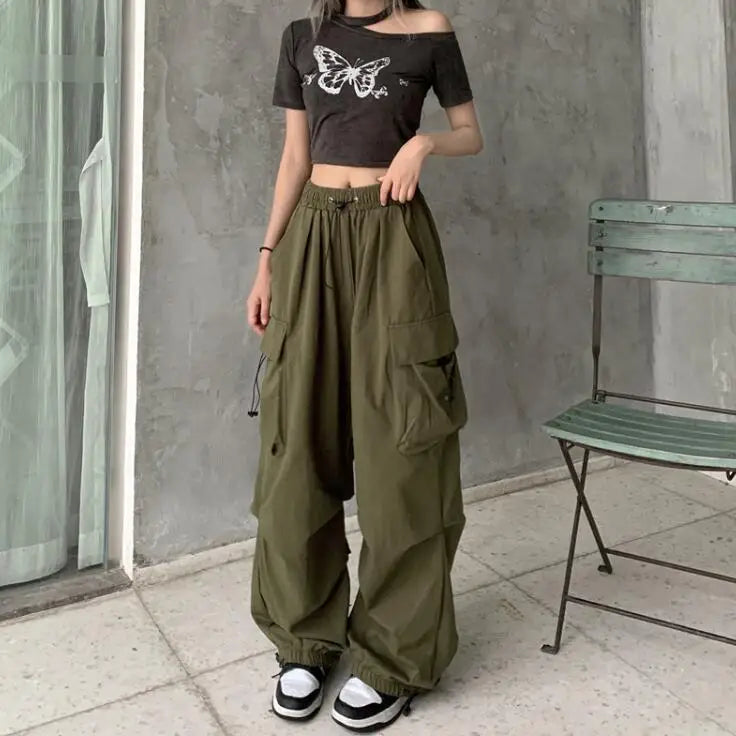 MIG & MIK STYLE™ Women's Tech Wide Leg Joggers