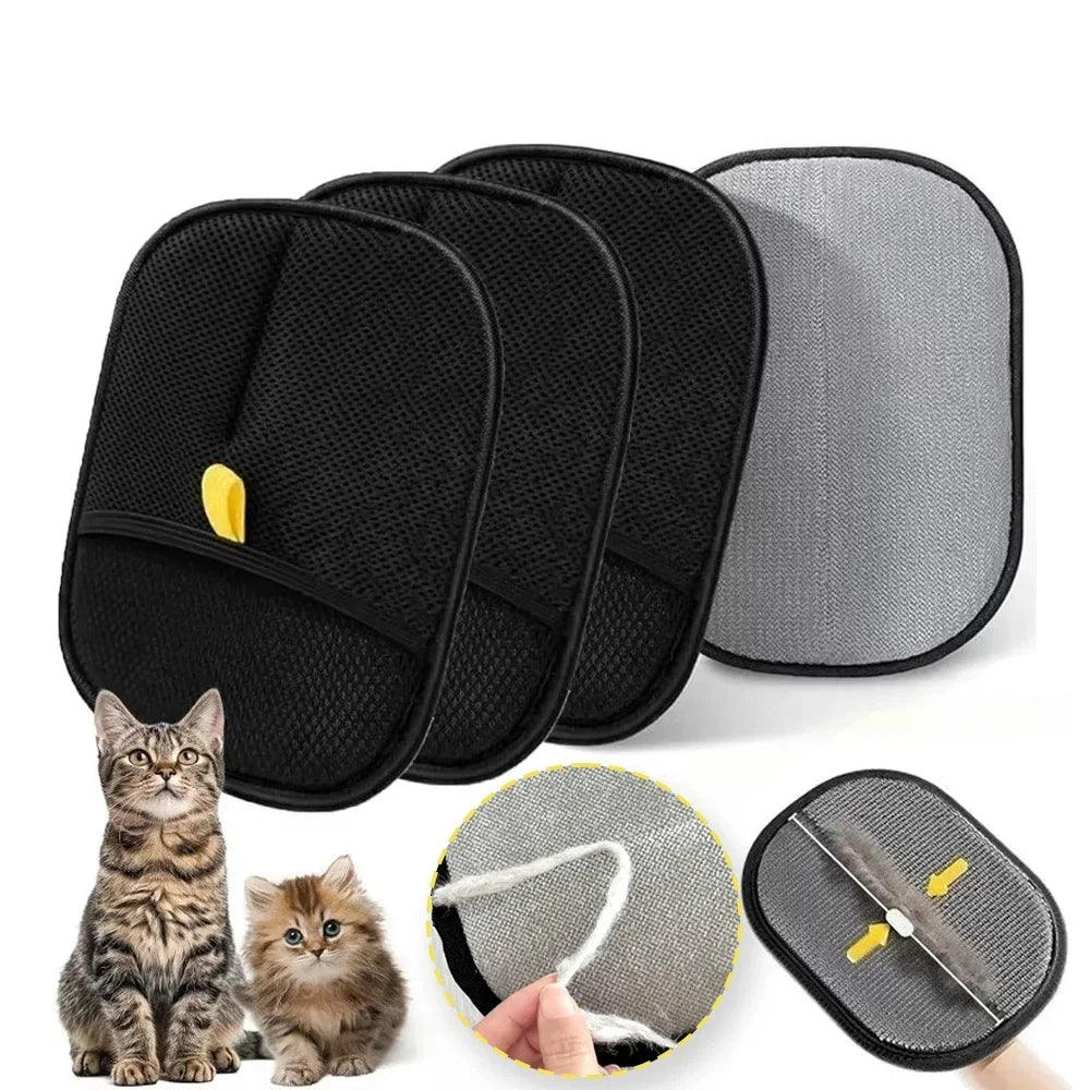 MIG & MIK STYLE™ 2PCS Electrostatic Pet Grooming Gloves