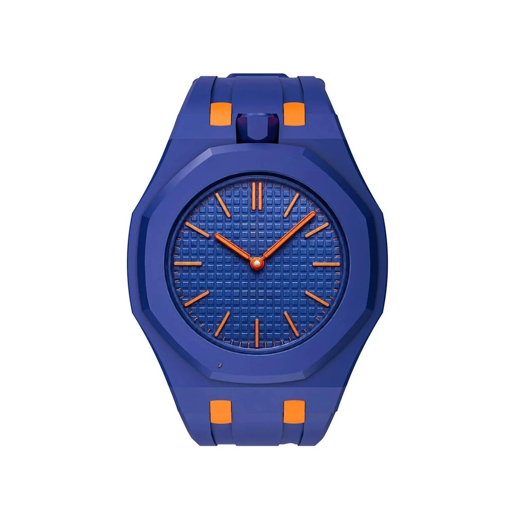 Ceramic Modification Kit For Swatch x AP Royal POP Biomaterials Watch Case Silicone Strap Pocket Changer To Wristwatch