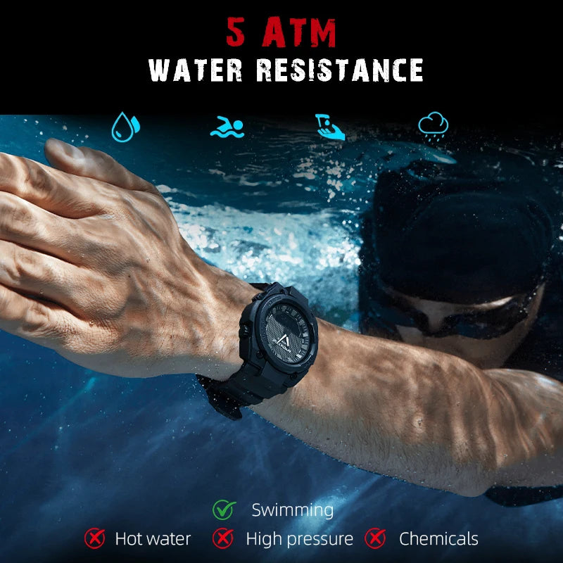 MIG & MIK STYLE™ FORTRESS Tactical Digital Watch