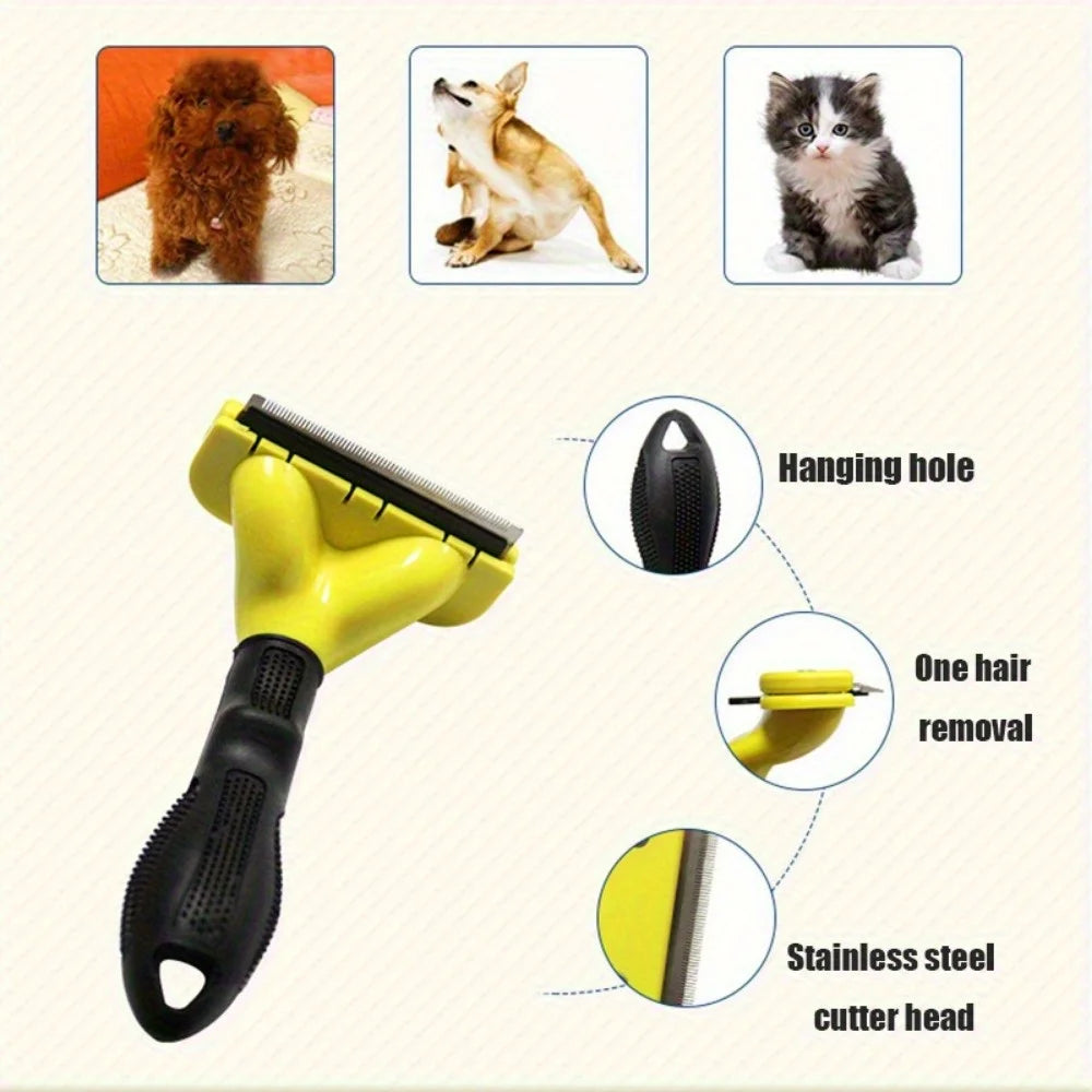 MIG & MIK STYLE™ Professional Pet Deshedding Grooming Brush