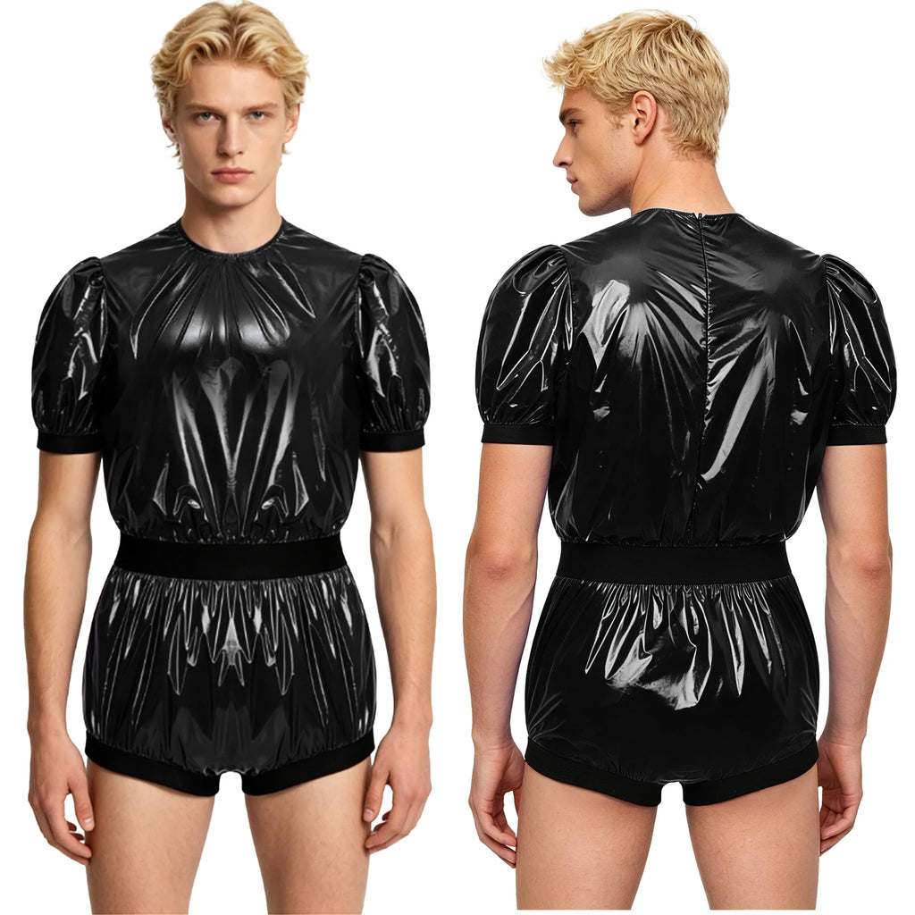 Women Men Waterproof Adaptive Bodysuit Elderly Bedridden Leak-proof Incontinence Diaper Cover Easy-to Wear Rompers Swimsuit