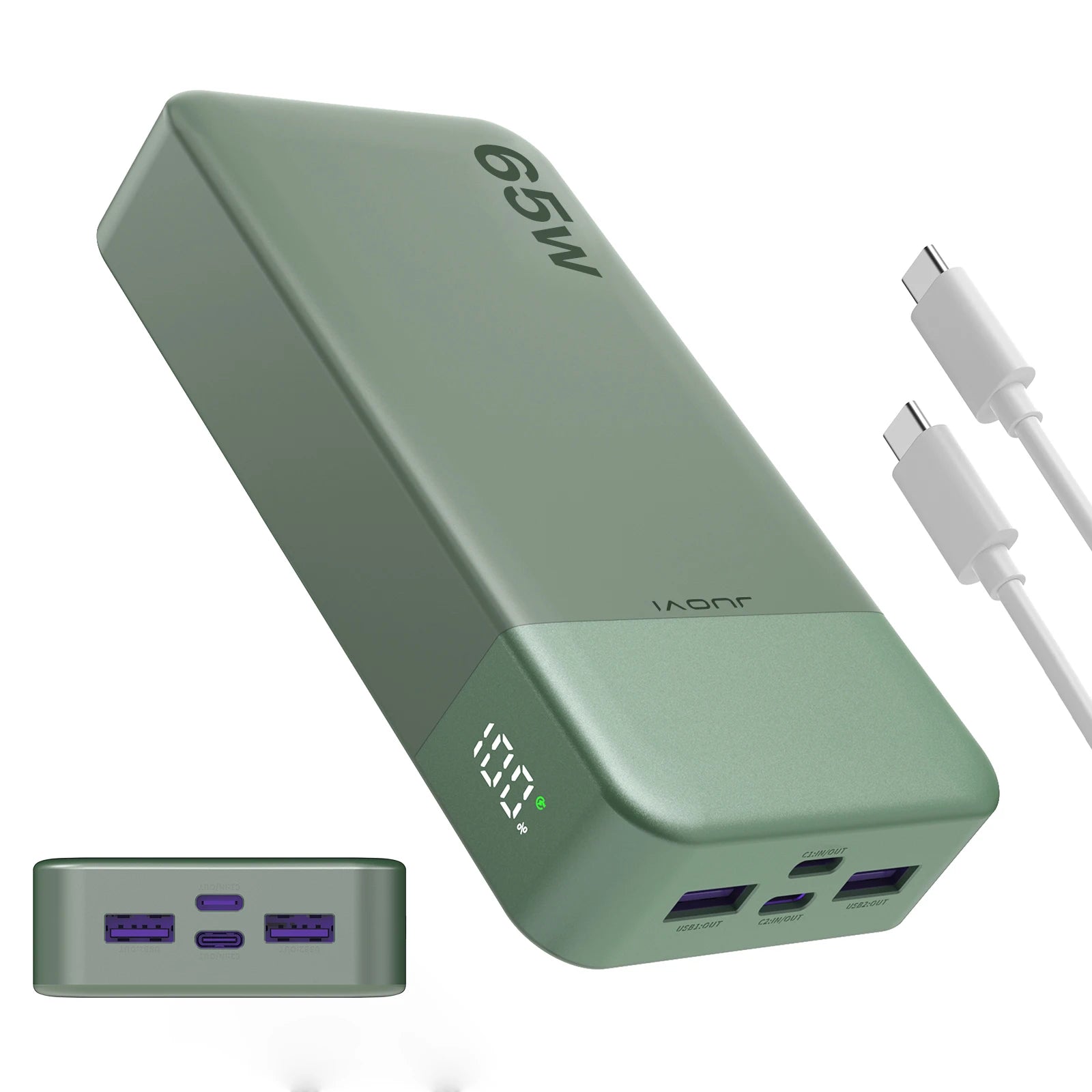 MIG & MIK STYLE™ JUOVI 65W 20,000mAh Fast Charging Power Bank