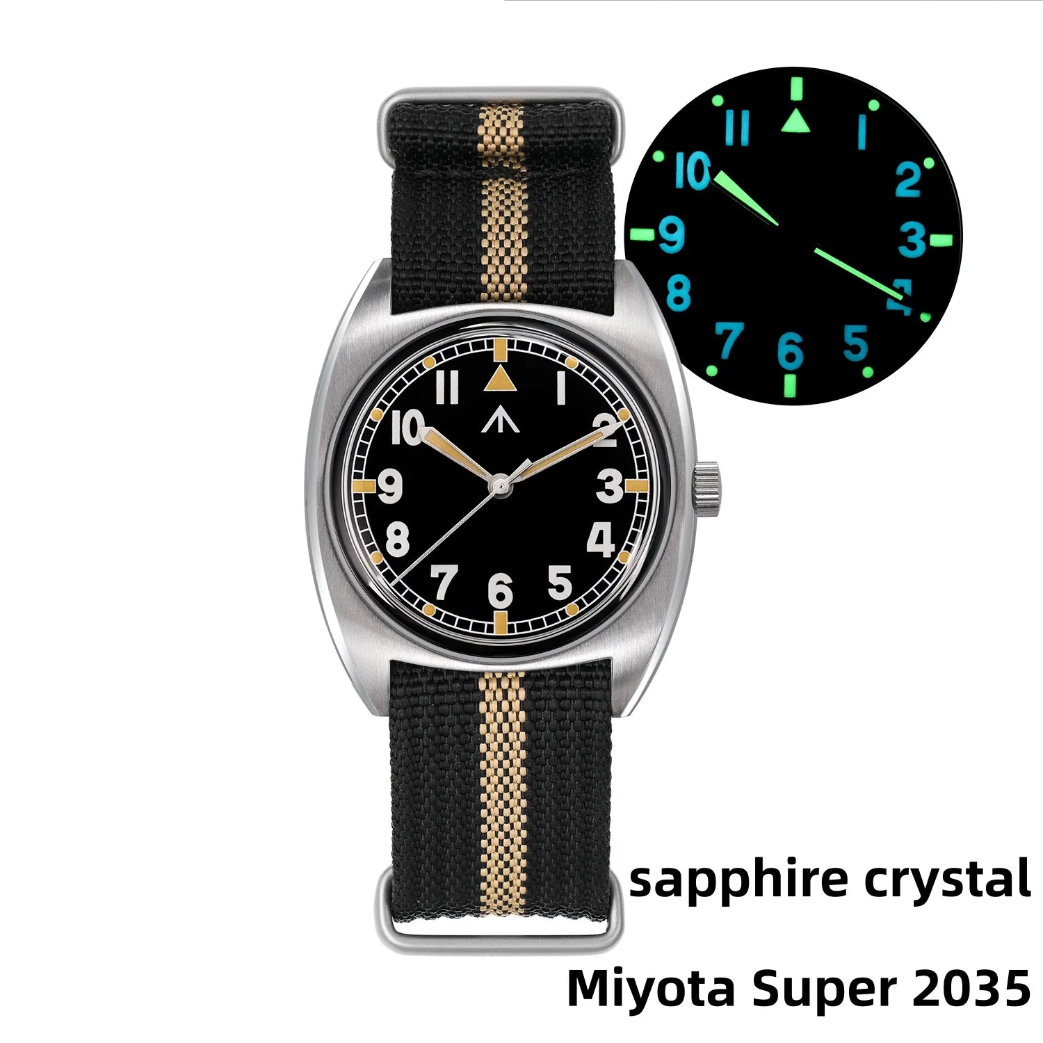 MIG & MIK STYLE™ ML17 Heritage Field Quartz Watch