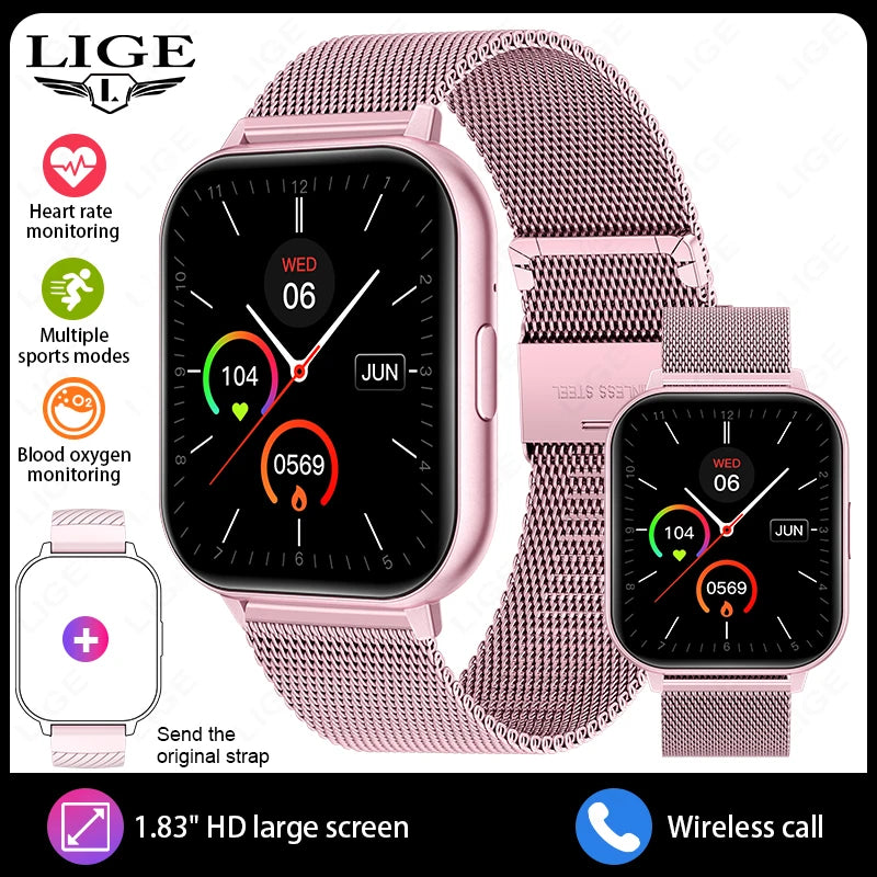 MIG & MIK STYLE™ Women's Luxe Bluetooth Smartwatch
