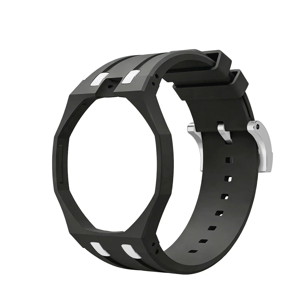 Ceramic Modification Kit For Swatch x AP Royal POP Biomaterials Watch Case Silicone Strap Pocket Changer To Wristwatch