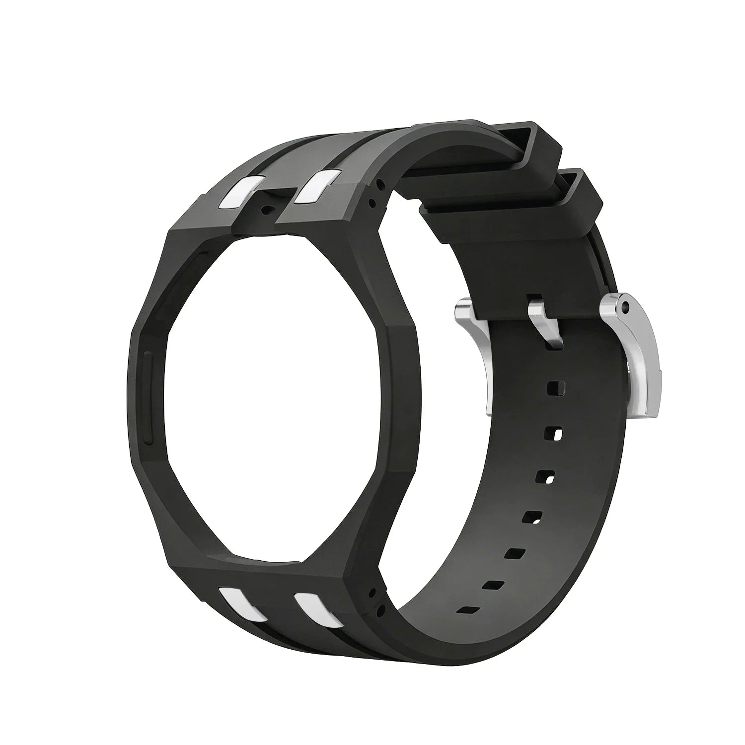 Ceramic Modification Kit For Swatch x AP Royal POP Biomaterials Watch Case Silicone Strap Pocket Changer To Wristwatch