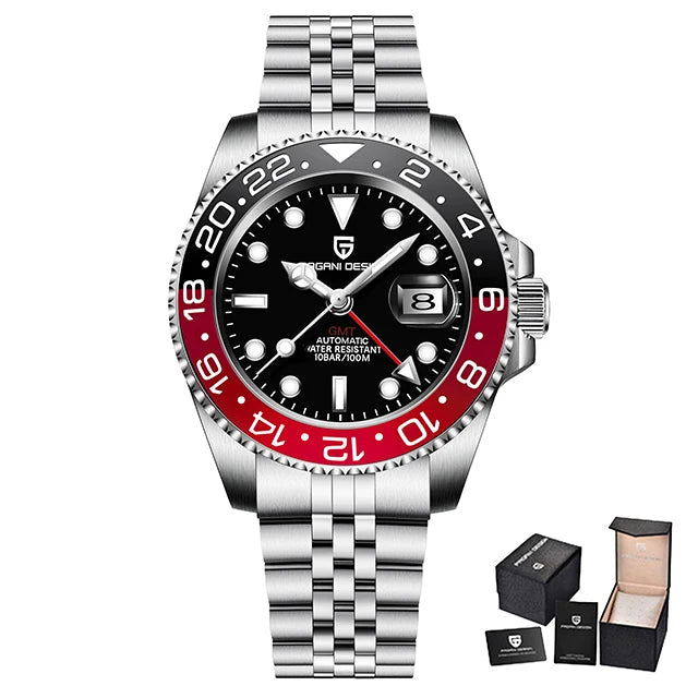 MIG & MIK STYLE™ GMT Automatic Luxury Watch