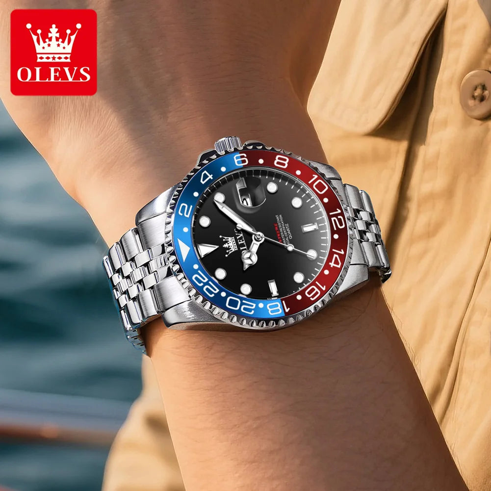 MIG & MIK STYLE™ Executive Date Quartz Watch