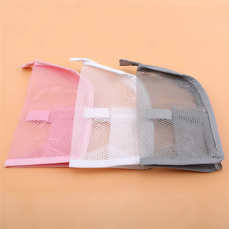 Travel Portable Makeup Brush Toothbrush Toothpaste Storage Bag Case Container Bathroom Accessories
