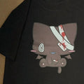 Cute Cartoon Print Oversized T-Shirt1
