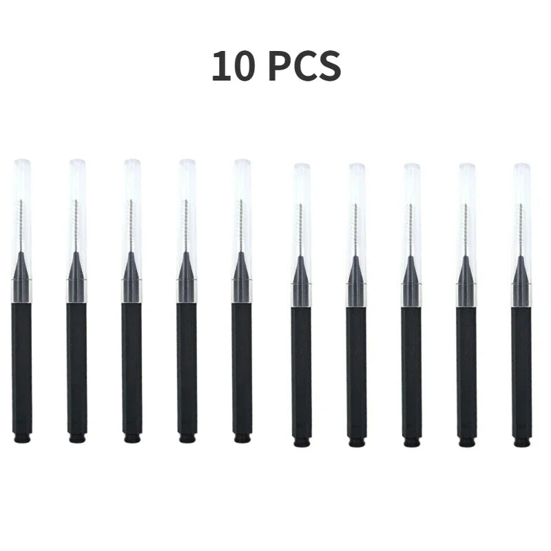 10/50PS Portable Mini Eyebrow Brushes Disposable Eyelash Brow Lifting Brush Applicators Lash Extension Comb Beauty Makeup Tools