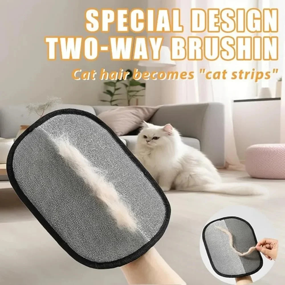 MIG & MIK STYLE™ 2PCS Electrostatic Pet Grooming Gloves