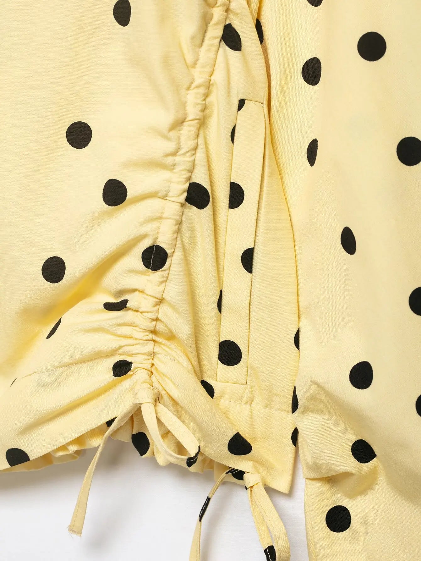 Women's Polka Dots Jacket with Tie New 2026 Spring Long Sleeve High Collar Loose Women Versatile Short Coats Chic Female Jackets