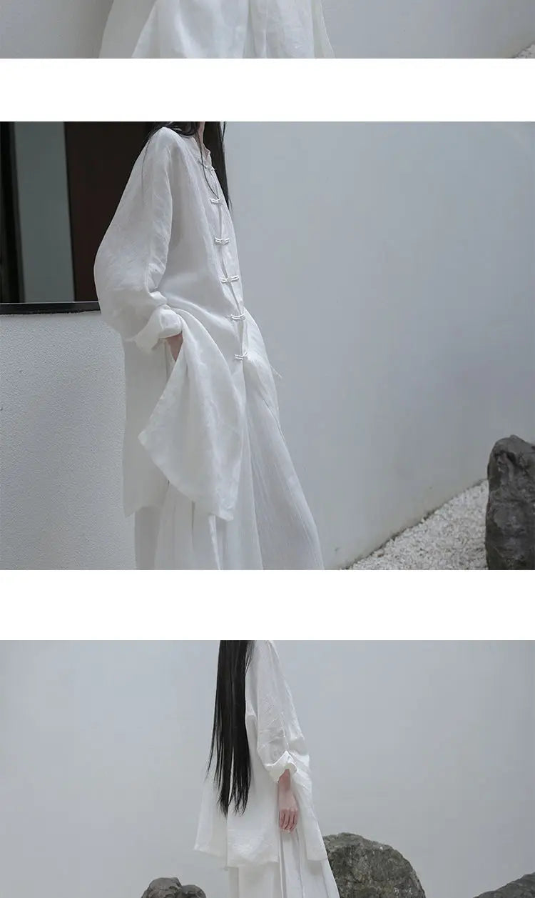 Jackets Women Solid Loose Outwear Creativity Chinese Style Temperament Personality Leisure Simple Ladies Sun-protective Retro