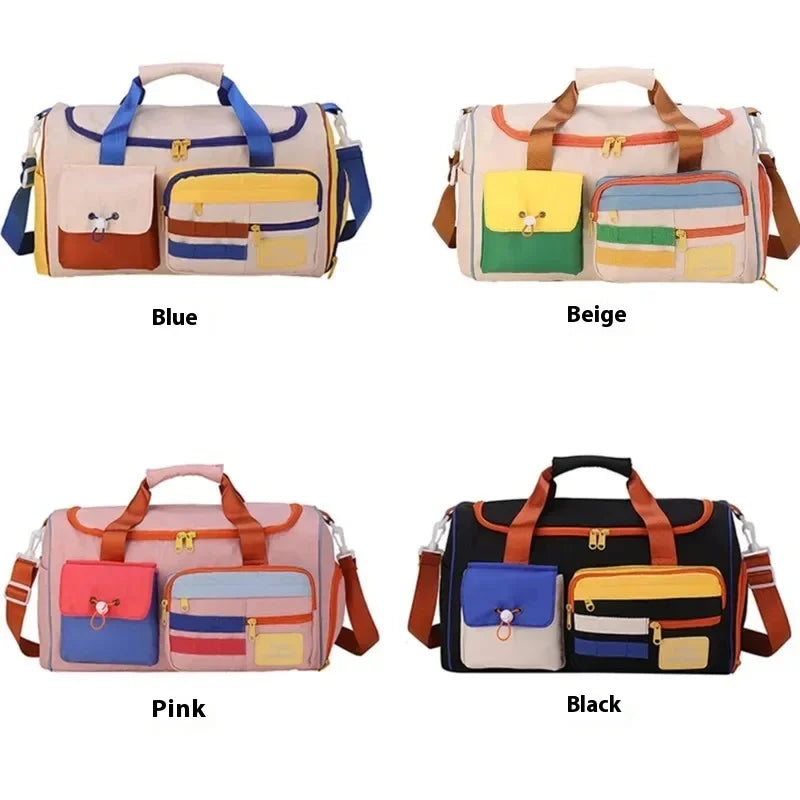 Travel Bag, Duffel Bag Cosmetics Bag, Professional Fitness Bag, Yoga Swimming Training Backpack, Satchel Shoulder Crossbody Tote