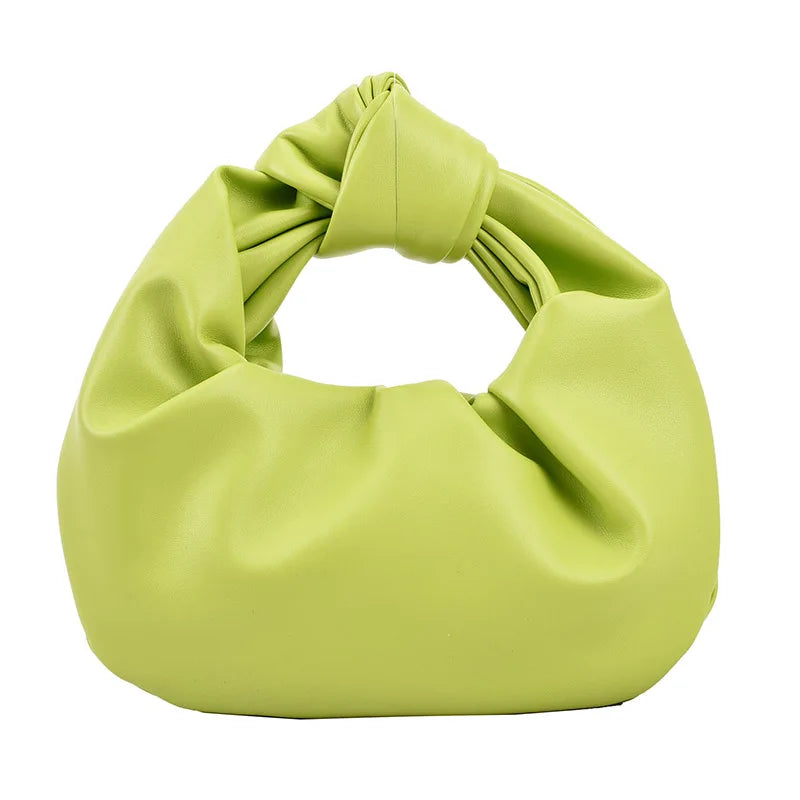 Elegant PU Leather Mini Handbag – Soft Luxury Clutch & Small Tote for Women