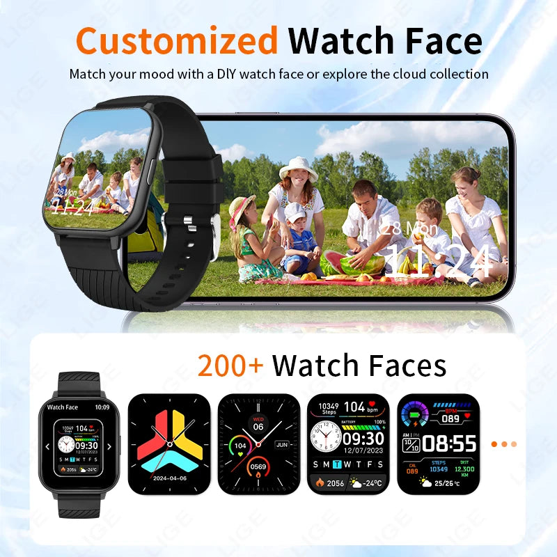 MIG & MIK STYLE™ Women's Luxe Bluetooth Smartwatch