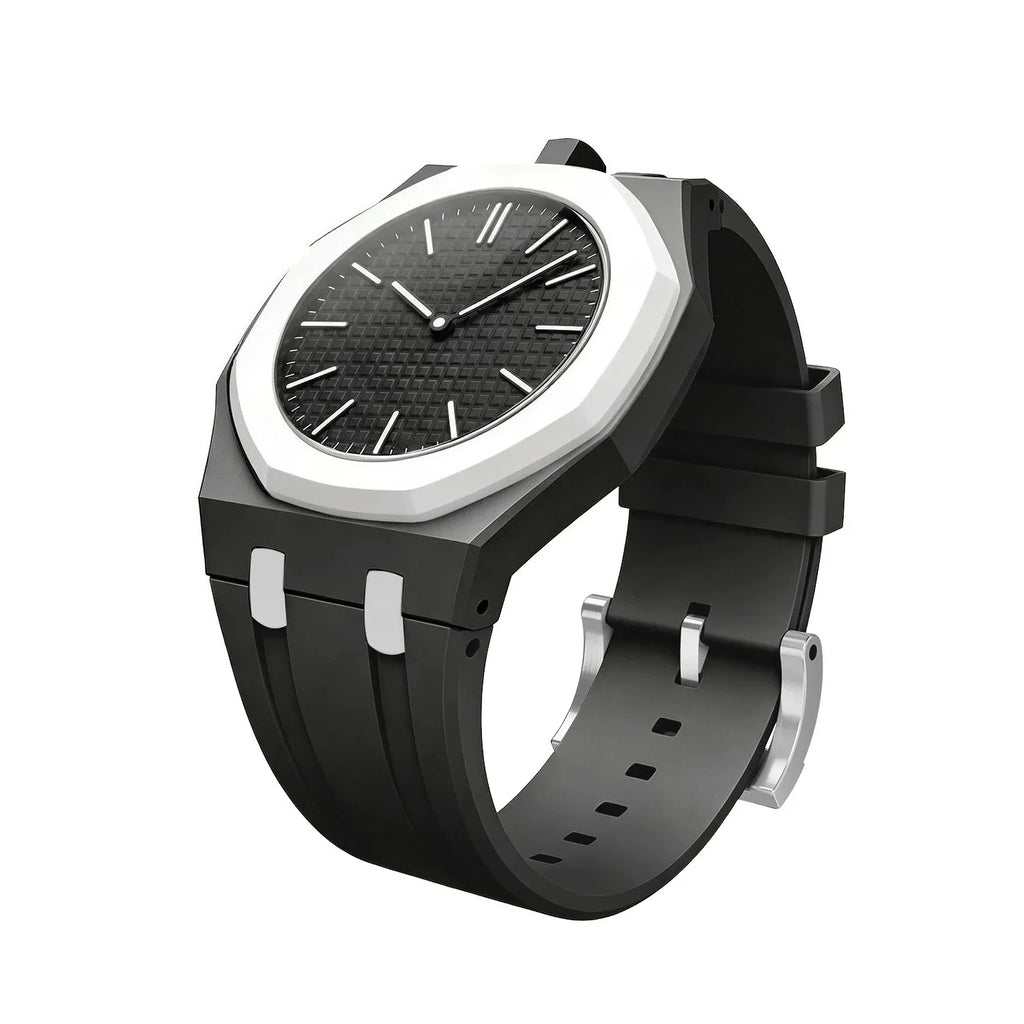 Ceramic Modification Kit For Swatch x AP Royal POP Biomaterials Watch Case Silicone Strap Pocket Changer To Wristwatch
