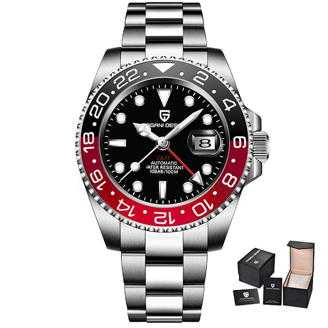 MIG & MIK STYLE™ GMT Automatic Luxury Watch