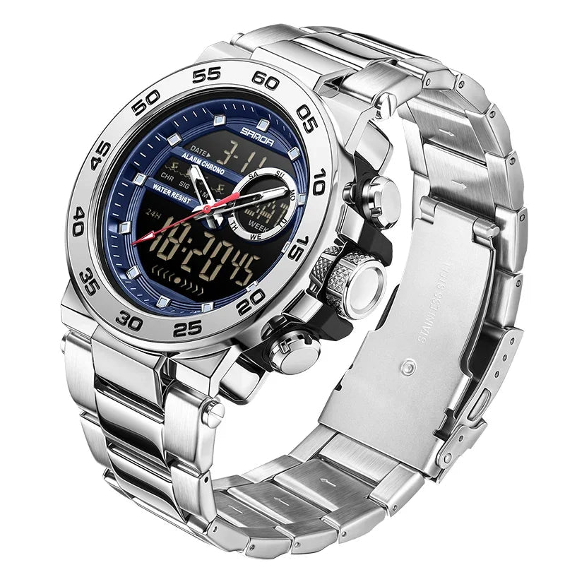 MIG & MIK STYLE™ Tactical Dual Display Sports Watch