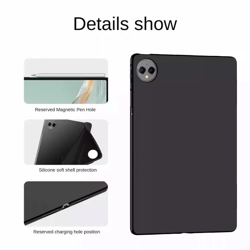 For Huawei MatePad Pro 12.2 inch 2025/2024 Protective Case Airbag Silicone Cover Tablet funda MRDI-W00/MRO-W00 12.2" TPU shell