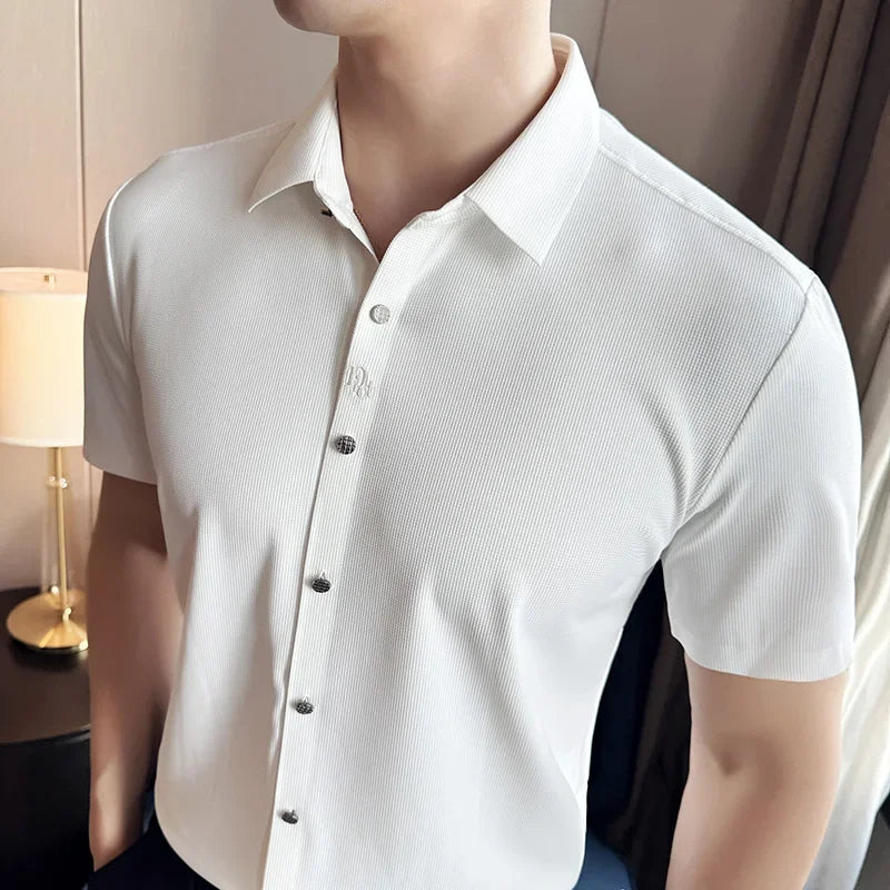 Elegant White Business Shirt