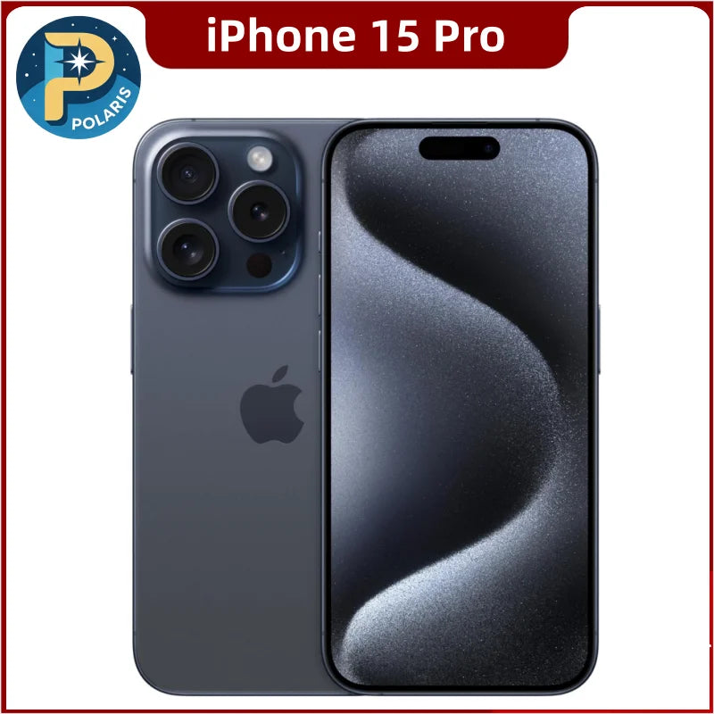 Original iPhone 15 Pro 15Pro 128GB/256GB/512GB/1TB ROM 8GB RAM Sim Free 5G Cell Phone Official Package