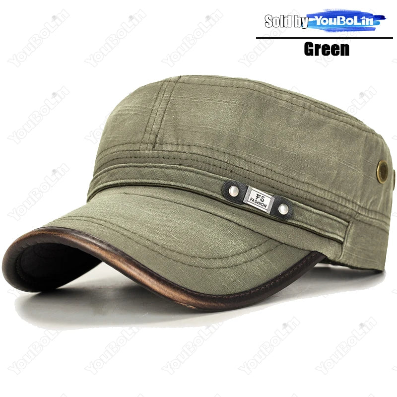 MIG & MIK STYLE™ Washed Distressed Cadet Cap