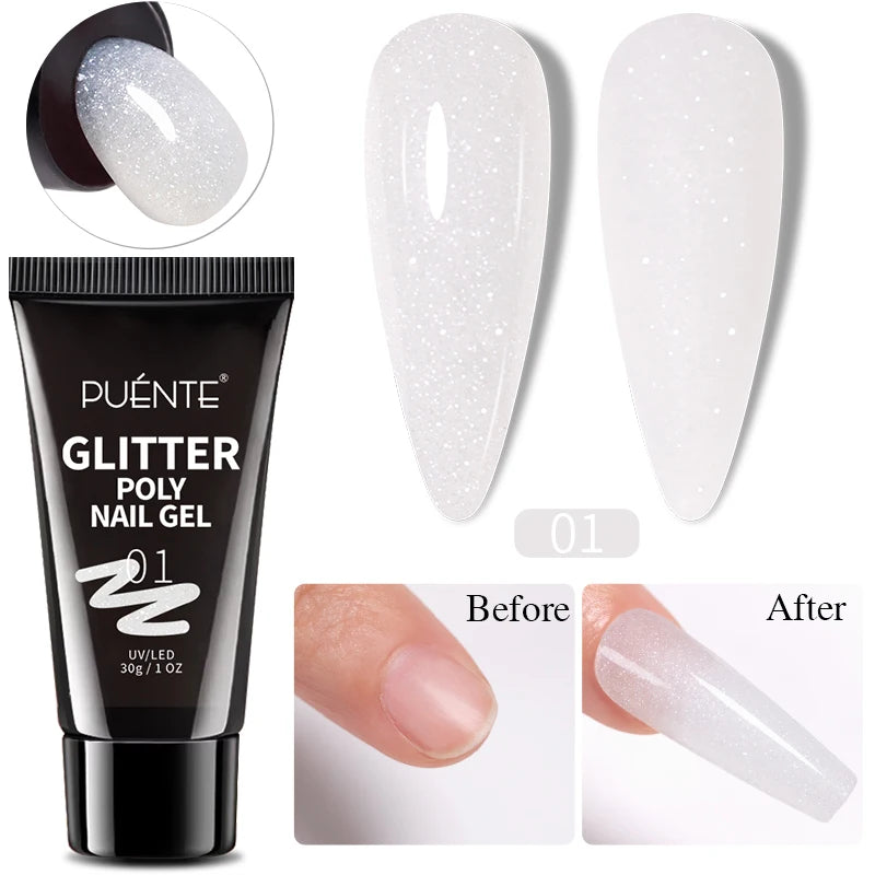 MIG & MIK STYLE™ Fiber Base Gel Nail Strengthener (15ml)