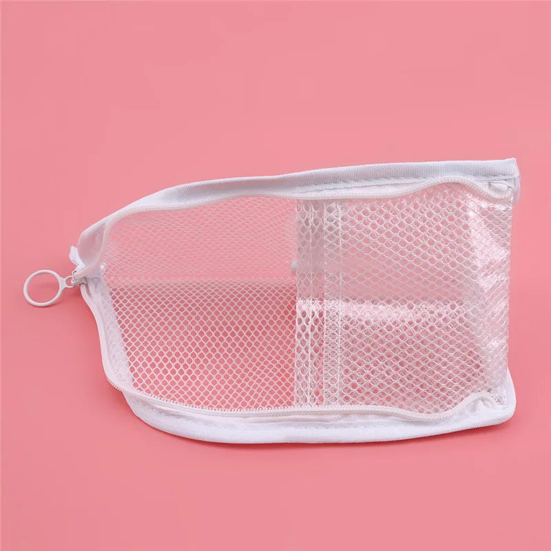 Travel Portable Makeup Brush Toothbrush Toothpaste Storage Bag Case Container Bathroom Accessories