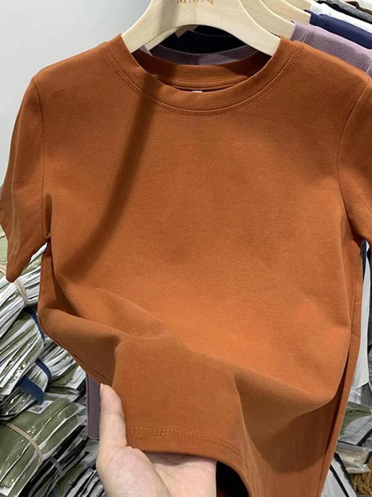Essential Cotton Stretch Tee