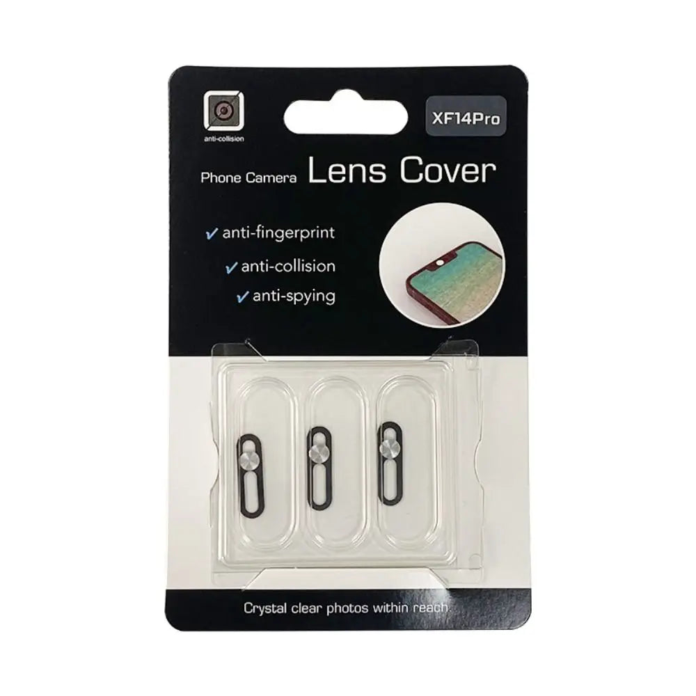 3PCS Metal Webcam Cover Phone Lens Stickers for iPhone 14 14 ProMax Plus Privacy Slider Camera Cover for iPhone 14 Series