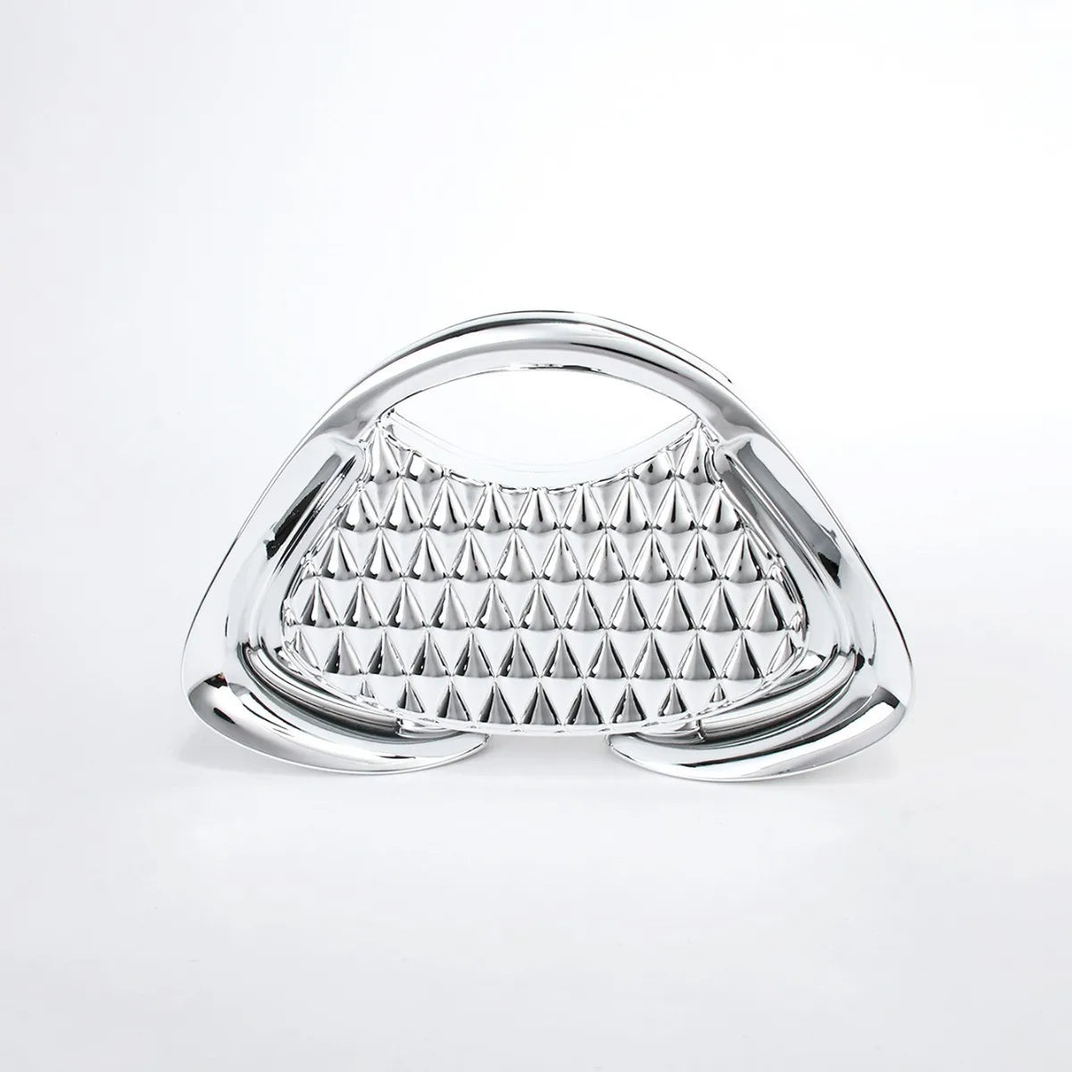 Glamour Chain Acrylic Clutch – Luxury Metallic Crossbody Evening Bag for Women