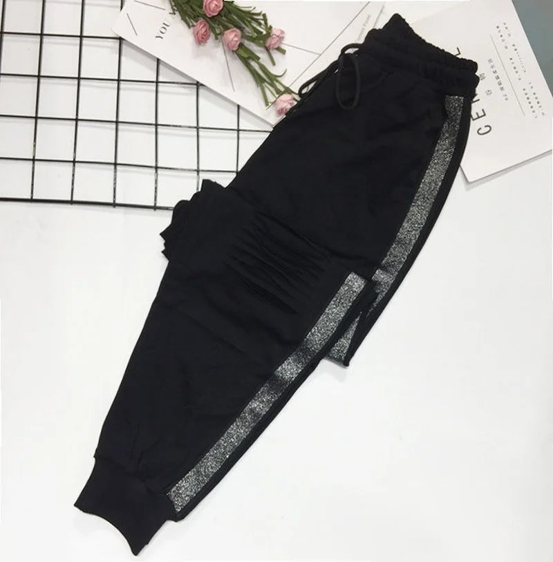 MIG & MIK STYLE™ Women's Active Stripe Jogger Pants