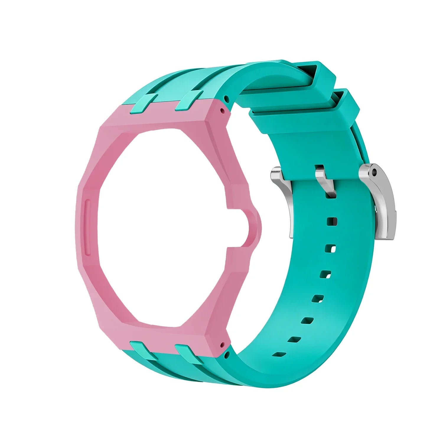 Ceramic Modification Kit For Swatch x AP Royal POP Biomaterials Watch Case Silicone Strap Pocket Changer To Wristwatch