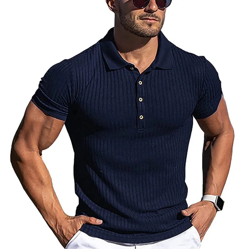 MIG & MIK STYLE™ Men's Premium Knit Polo Shirt
