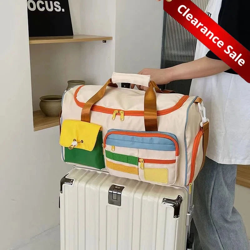 Travel Bag, Duffel Bag Cosmetics Bag, Professional Fitness Bag, Yoga Swimming Training Backpack, Satchel Shoulder Crossbody Tote