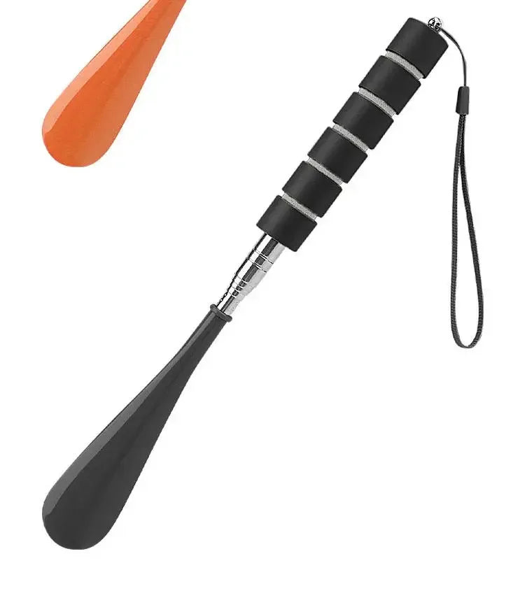 1Pcs/2Pcs New Stretchable Long Shoe Horns 30cm-71cm Metal Shoehorn Pregnant Woman Elderly Shoe Spoon Household Shoe Spatula