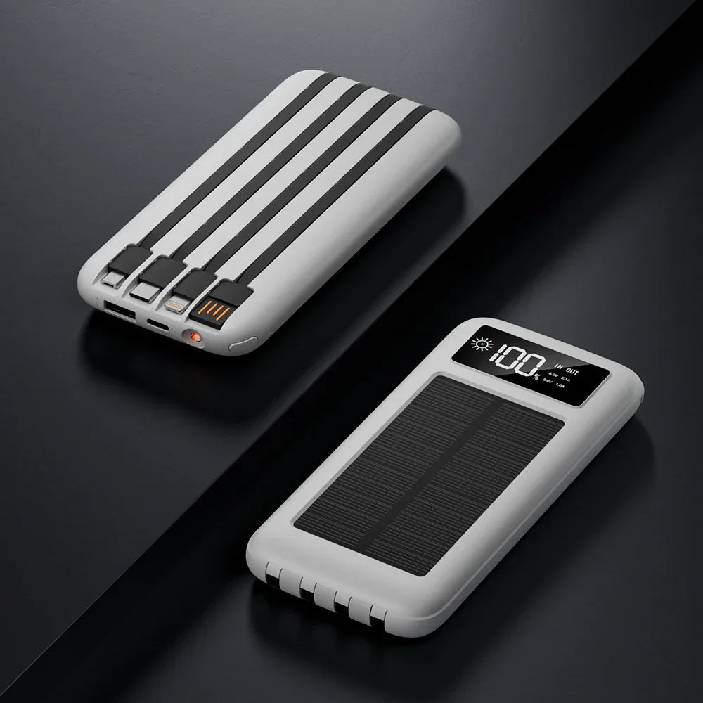 MIG & MIK STYLE™ High-Capacity Solar Power Bank (500,000mAh)