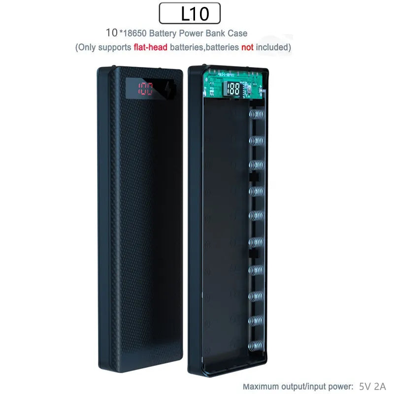 MIG & MIK STYLE™ DIY 18650 Power Bank Case