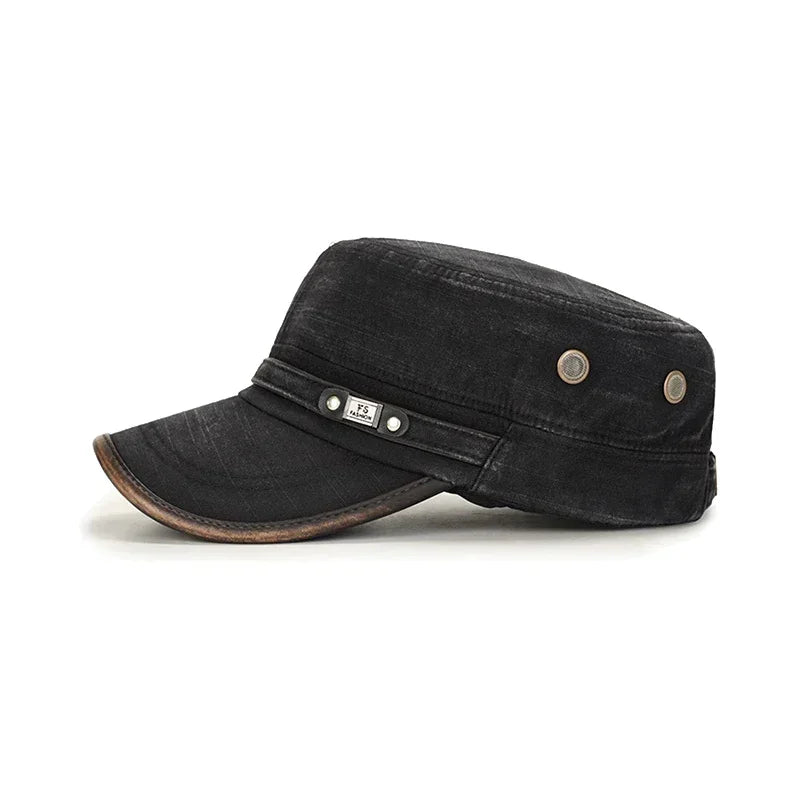 MIG & MIK STYLE™ Washed Distressed Cadet Cap