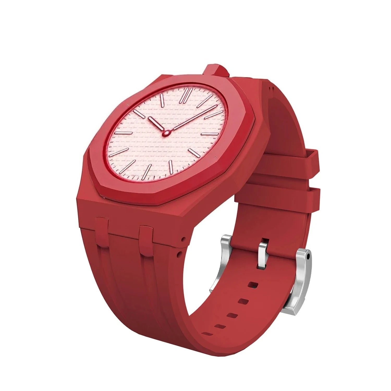 Ceramic Modification Kit For Swatch x AP Royal POP Biomaterials Watch Case Silicone Strap Pocket Changer To Wristwatch