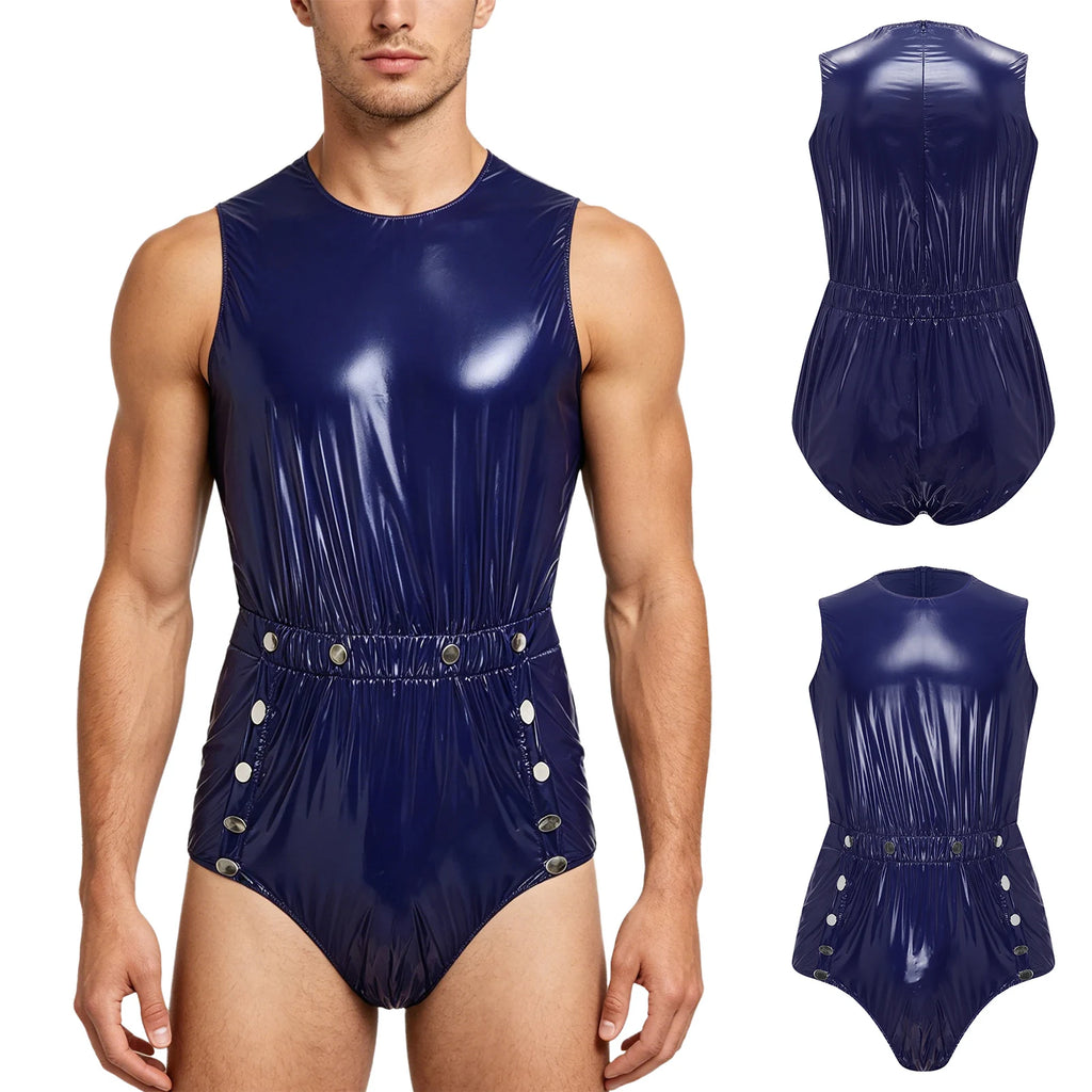 Women Men Waterproof Adaptive Bodysuit Elderly Bedridden Leak-proof Incontinence Diaper Cover Easy-to Wear Rompers Swimsuit