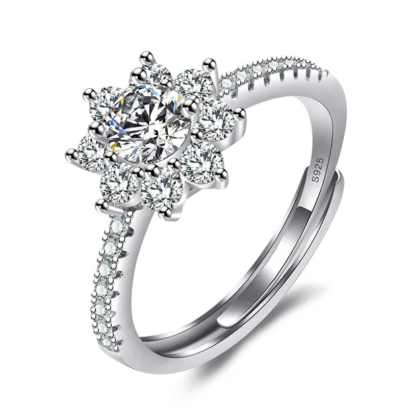 925 Sterling Silver Zircon Ring — MIG & MIK STYLE™