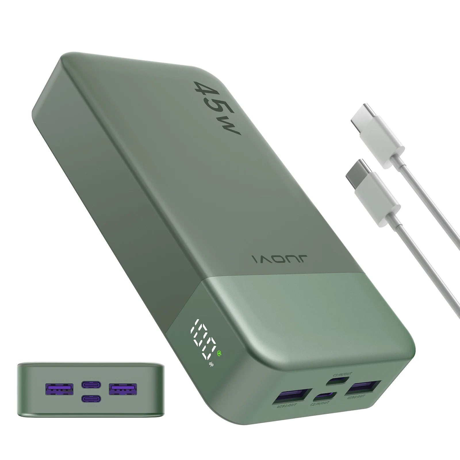 MIG & MIK STYLE™ 45W Fast Charge 20,000mAh Power Bank