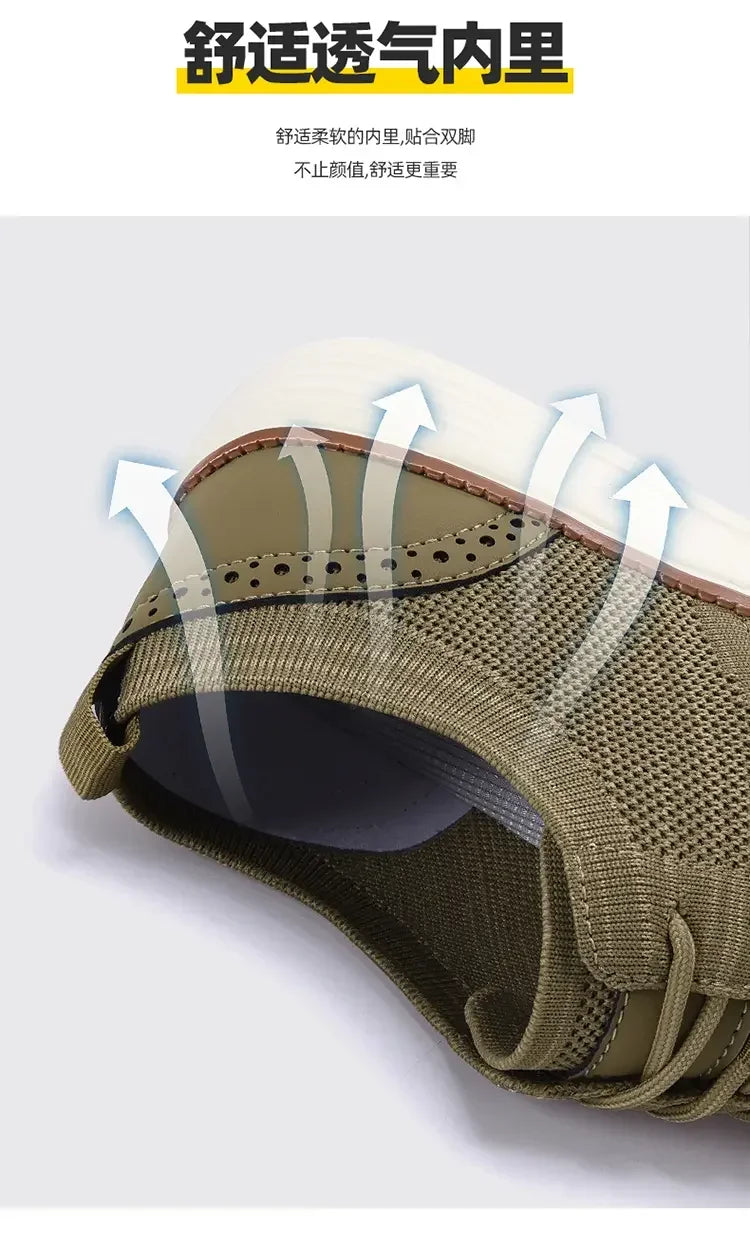 Men's Sliding Shoes Mesh Sports Shoe Loafers, Anti Slip Shoe Low Cut Casual Shoes Casual Sports Bestseller Designer Shoes 2025