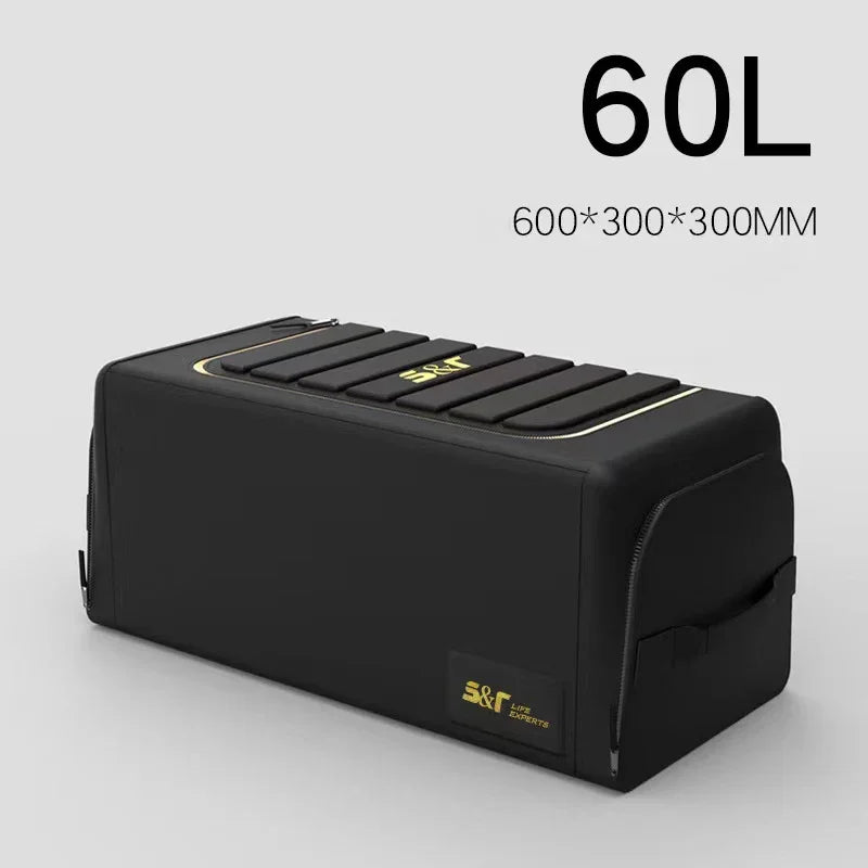 Car Trunk Organizer Box Large Capacity Auto Multiuse Tools Storage Bag Oxford Cloth Folding for Emergency Storage Box