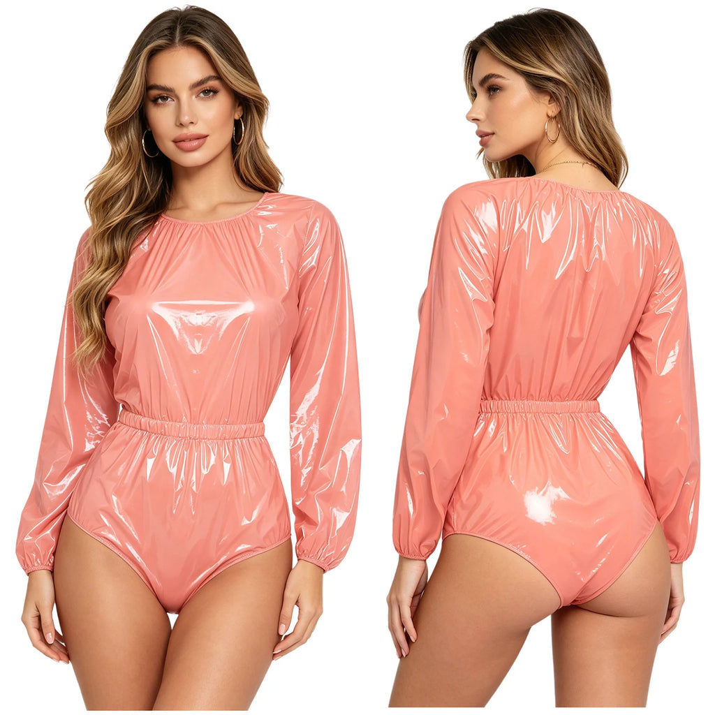 Women Men Waterproof Adaptive Bodysuit Elderly Bedridden Leak-proof Incontinence Diaper Cover Easy-to Wear Rompers Swimsuit