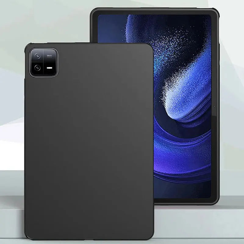 Tablet Case for Xiaomi Pad 7 11.2" 2024 Funda Black Soft TPU Silicone Shockproof Cover For Xiaomi Pad 7 Pro 11.2" 2024 Shell